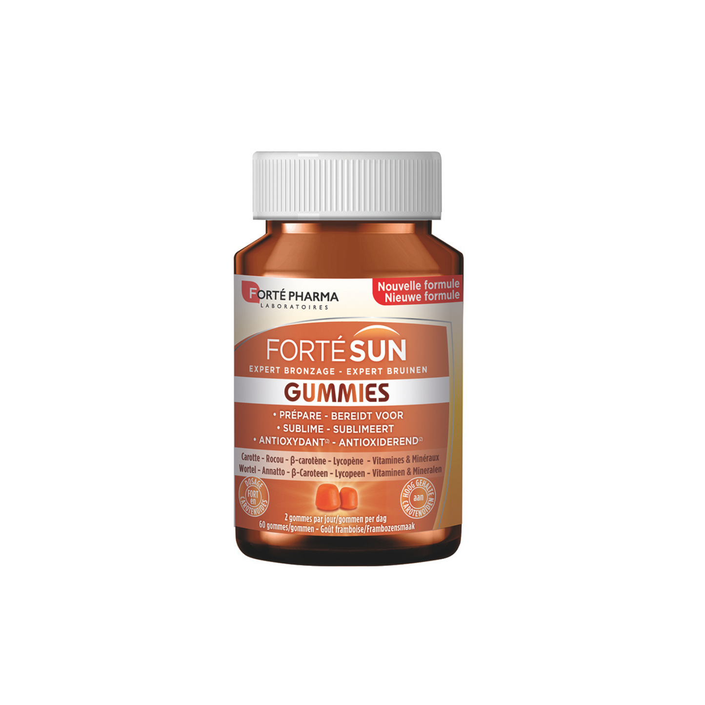 Fortésun Expert Bronzage Gummies