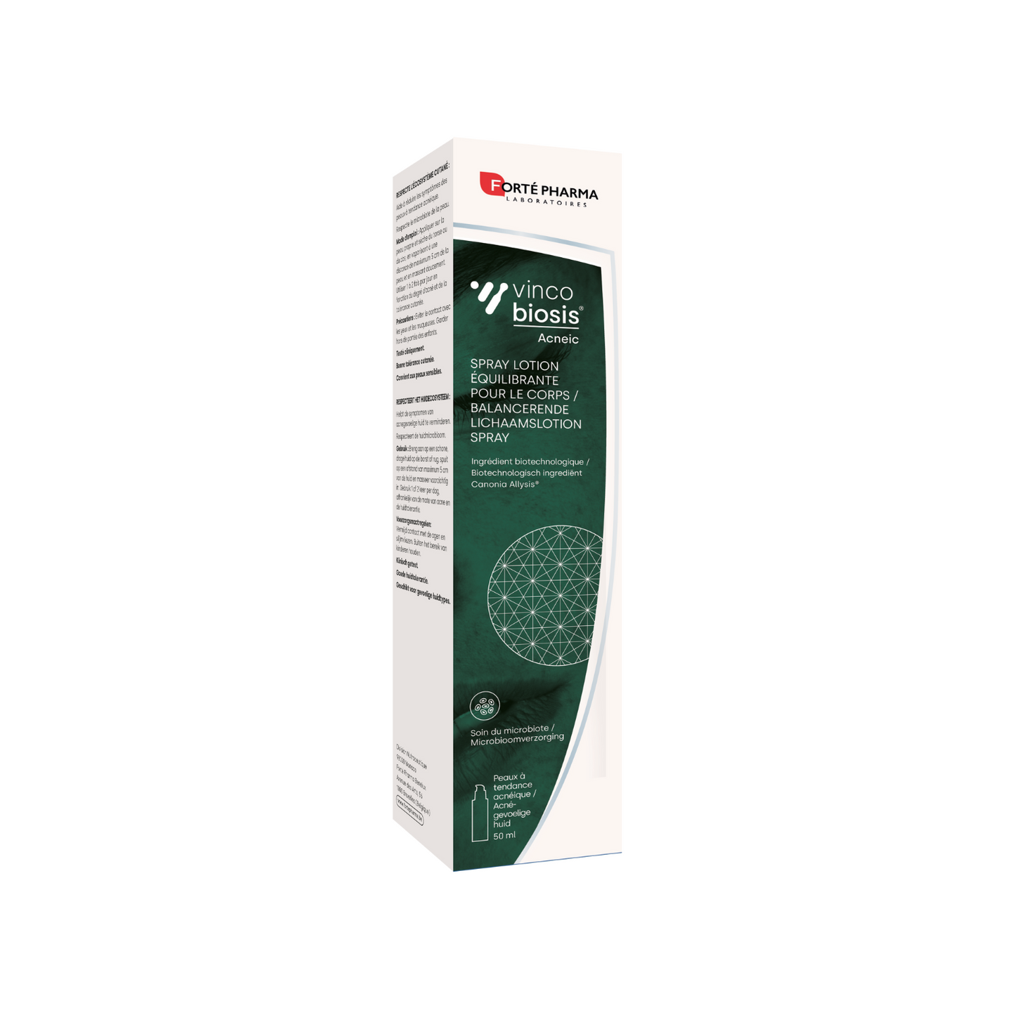 Vincobiosis Acneic Spray Lotion Corporelle